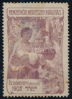 1902 Nemzetközi Kertészeti Kiállítás, Budapest Levélzáró 'R' - Non Classés