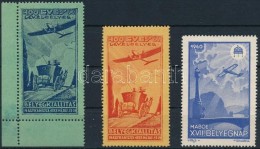 ** (*) 1937-1940 100 éves A Levélbélyeg, MABOE XVII. Bélyegnap 3 Klf... - Non Classificati