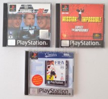 Play Station 3 Db Lemez(FIFA, Forma1, Mission Impossible) - Other & Unclassified