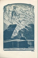 Jan KonÅ¯pek (1883-1950):  Ex Libris Frant. Schmidta, Klisé, Papír, Jelzett A Klisén,... - Otros & Sin Clasificación