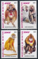 ** Burundi 2011 Majom Sor 4 értéke - Altri & Non Classificati