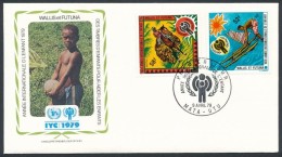 1979 Nemzetközi Gyermekév Sor Mi 337-338 FDC-n - Andere & Zonder Classificatie