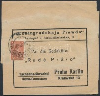 1936 Címszalag Prágába - Other & Unclassified