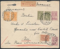 1932 Ajánlott Levél Berlinbe / Registered Cover To Berlin - Andere & Zonder Classificatie