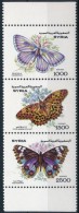 ** 1993 Lepke Sor ívszéli Hármascsíkban Mi 1879-1881 - Otros & Sin Clasificación