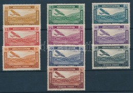 ** * 1934 Légiposta Bélyeg Sor / Airmail Stamp Set Mi 386-395 - Andere & Zonder Classificatie