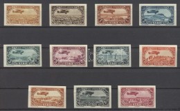 * 1931 Légiposta Mi 356-366 Vágott Sor / Imperforate Set (362, 365... - Otros & Sin Clasificación