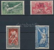 * 1924 Párizsi Nyári Olimpia Sor Felülnyomással Mi 254-257 - Other & Unclassified