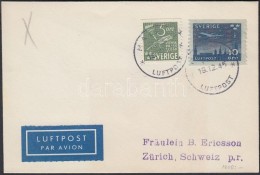 1945 Légi Levél Svédország - 'ZÜRICH' - Other & Unclassified