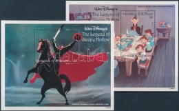 ** 1992 Walt Disney Kisív Mi 1062-1072 + Blokk 135, 136 - Other & Unclassified