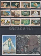 ** 1991 Walt Disney Sor Mi 1845-1856 + Blokksor 189-192 - Autres & Non Classés