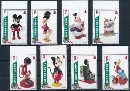 ** 1994 Karácsony: Walt Disney Játékok ívszéli Sor Mi 2432-2439 - Autres & Non Classés