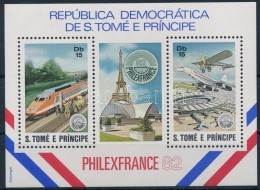 ** 1982 Nemzetközi Bélyegkiállítás PHILEXFRANCE '82, Paris Blokk Mi 90 A - Autres & Non Classés