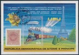 O 1978 100 éves Az UPU Blokk Mi 17 B - Altri & Non Classificati