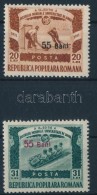 ** 1952 Felülnyomott Téli Sport Sor Mi 1340-1341 - Altri & Non Classificati