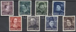 ** 1949 Avis-dinasztia Sor Mi 730-737 - Other & Unclassified