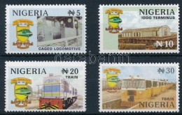 ** 1998 100 éves A Nigériai Vasúti Társaság Sor Mi 688-691 - Otros & Sin Clasificación