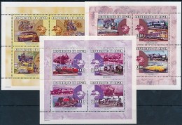 ** 2001 125 éves Az UPU 3 Db Klf Kisív Mi 1871-1874, 1875-1878, 1887-1890 - Altri & Non Classificati