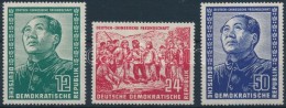 ** 1951 Német-kínai Barátság Mi 286-288 - Sonstige & Ohne Zuordnung