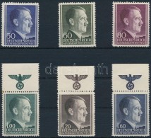 ** Generalgouvernement 1942 Hitler Sor Mi 83-88 A (Mi 86 Rozsdás) - Other & Unclassified