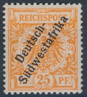 ** Deutsch-Südwestafrika 1898 Mi 9b Certificate: Steuer - Other & Unclassified