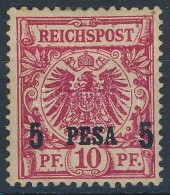 * Deutsch-Ostafrika 1893 Mi 3 III Certificate: Siebentritt - Other & Unclassified
