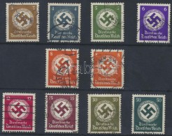 O 1942 Hivatalos 10 Klf érték Mi 166-169a, 170 A+b, 172a, 173, 175, 177 - Sonstige & Ohne Zuordnung