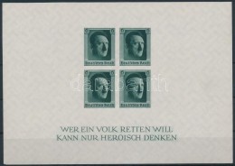 ** 1937 Hitler Blokk Mi 8 - Other & Unclassified