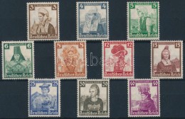 ** 1935 Nothilfe: Népviselet Sor Mi 588-597 - Andere & Zonder Classificatie