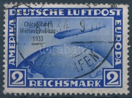 O 1933 Zeppelin - Chicago Mi 497 - Sonstige & Ohne Zuordnung