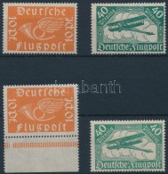 ** 1919 Légiposta Sor Mi 111a-112a + 111b-112b (Mi EUR 277,80) Signed: Infla Berlin, Oechsner - Other & Unclassified
