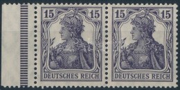 ** 1916 Mi 101 A Dgz ívszéli Pár / Margin Pair (Mi EUR 300,-) Signed: Infla Berlin - Sonstige & Ohne Zuordnung