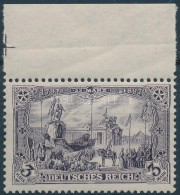 ** 1902 Mi 80 Ba ívszéli/margin Piece (Mi EUR 360,-) Certificate: Oechsner - Andere & Zonder Classificatie