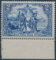 ** 1902 Mi 79 ívszéli/margin Piece (Mi EUR 350,-) Certificate: Jäschke-Lantelme - Other & Unclassified