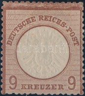 * 1872 Mi 27c Eredeti Gumival / With Original Gum  (Mi EUR 2.400.-) Certificate: Brugger - Andere & Zonder Classificatie