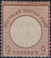 * 1872 Mi 27c Eredeti Gumival / With Original Gum  (Mi EUR 2.400.-) Certificate: Brugger - Sonstige & Ohne Zuordnung