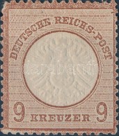 * 1872 Mi 27b Eredeti Gumival / With Original Gum (sarokfog Hiba / Short Corner Left Above) (Mi EUR 2.000.-)... - Other & Unclassified