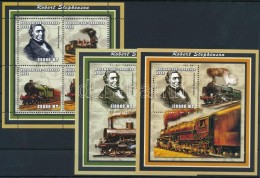 ** 2002 Robert Stephenson Kisív Mi 2471-2474 + Blokksor Mi 152-153 - Other & Unclassified