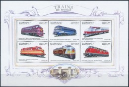 ** 1999 Vonatok Kisív Mi 2279-2284 - Autres & Non Classés