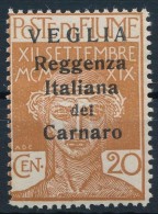 ** Carnaro-sziget 1920 Forgalmi Mi 30 II (sérült / Damaged) - Altri & Non Classificati