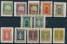 * 1923 12 Klf Forgalmi Bélyeg Mi 154-165 - Andere & Zonder Classificatie