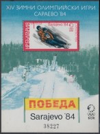 ** 1983 Szarajevói Olimpia Blokk Mi 135 - Sonstige & Ohne Zuordnung