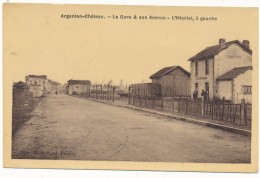 ARGENTON CHATEAU - La Gare Et Son Avenue, L'Hôpital - Argenton Chateau