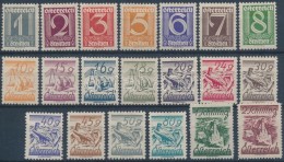 * 1923 Schilling 20 érték Mi 447-449, 451-467 - Otros & Sin Clasificación