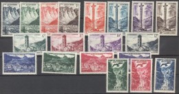 ** 1955 Tájak Sor Mi 142-160 - Other & Unclassified