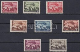 ** 1948 Vasútvonal Durres-Tirana Sor 448-455 - Other & Unclassified