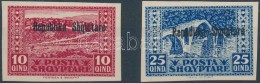 * 1925 Köztársaság Próbanyomatok Mi 114-115 - Otros & Sin Clasificación