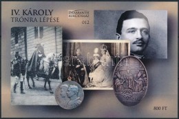 ** 2016 IV. Károly Trónra Lépése Emlékív (ssz.: 012) - Autres & Non Classés