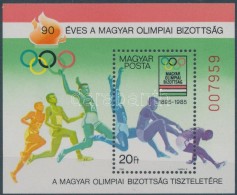 ** 1985 Magyar Olimpiai Bizottság Ajándék Blokk (26.000) - Other & Unclassified