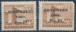 ** 1960 Meghatalmazás-Érvényes 1-1 Db Bélyeg (min 18.000) (Érvényes Jobb... - Sonstige & Ohne Zuordnung